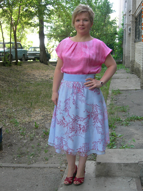 блузка+юбка от marinakurochka