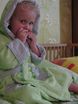 Махровый халат для ребёнка
