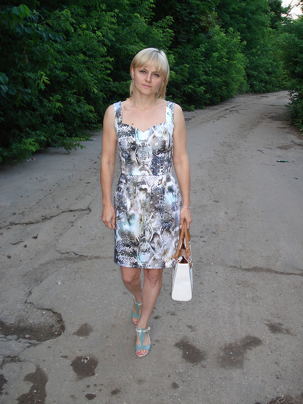 Мой вариант платья от EvgeniaVEV