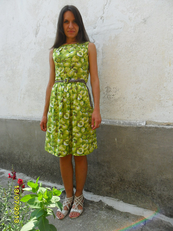 Платье с сочным принтом от Марина Море