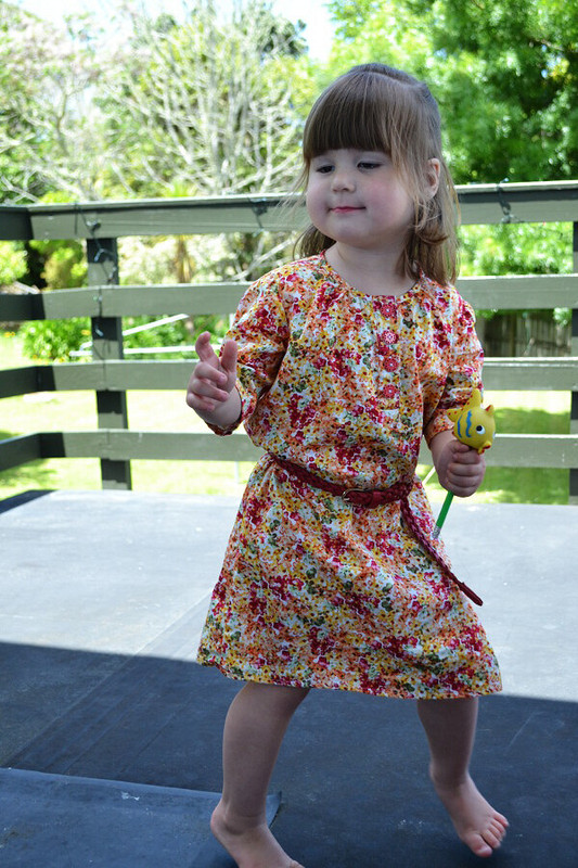 Летнее платье для дочки от Newkiwi