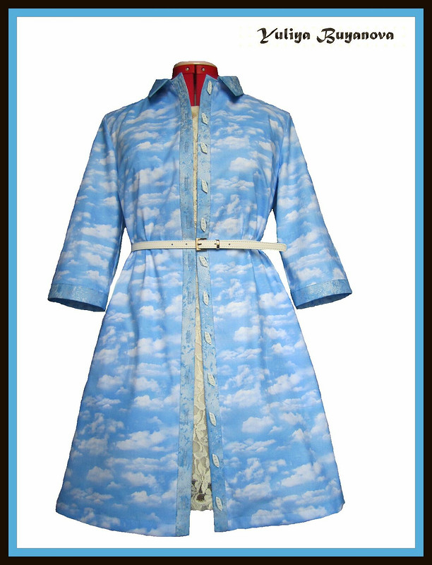 Платье - пальто «Небо» от hrom2483