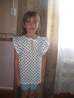 блузка (туника)  для второй дочки