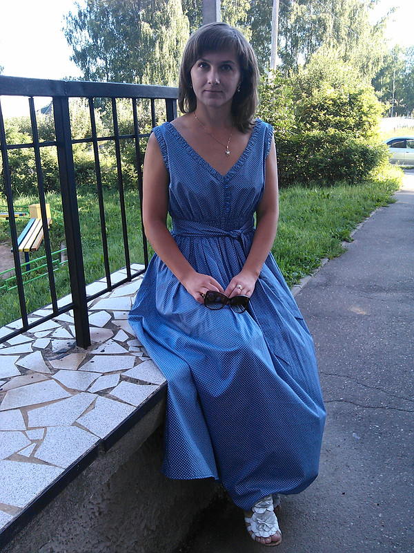Платье № 3 - горошины от Dunjasha