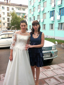 платье на свадьбу