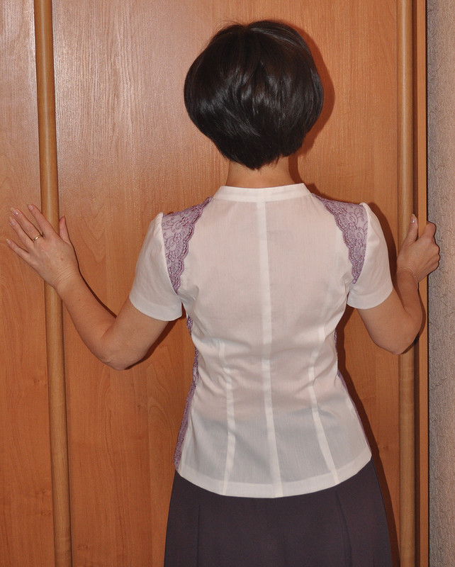 Блузка к юбке от Галина