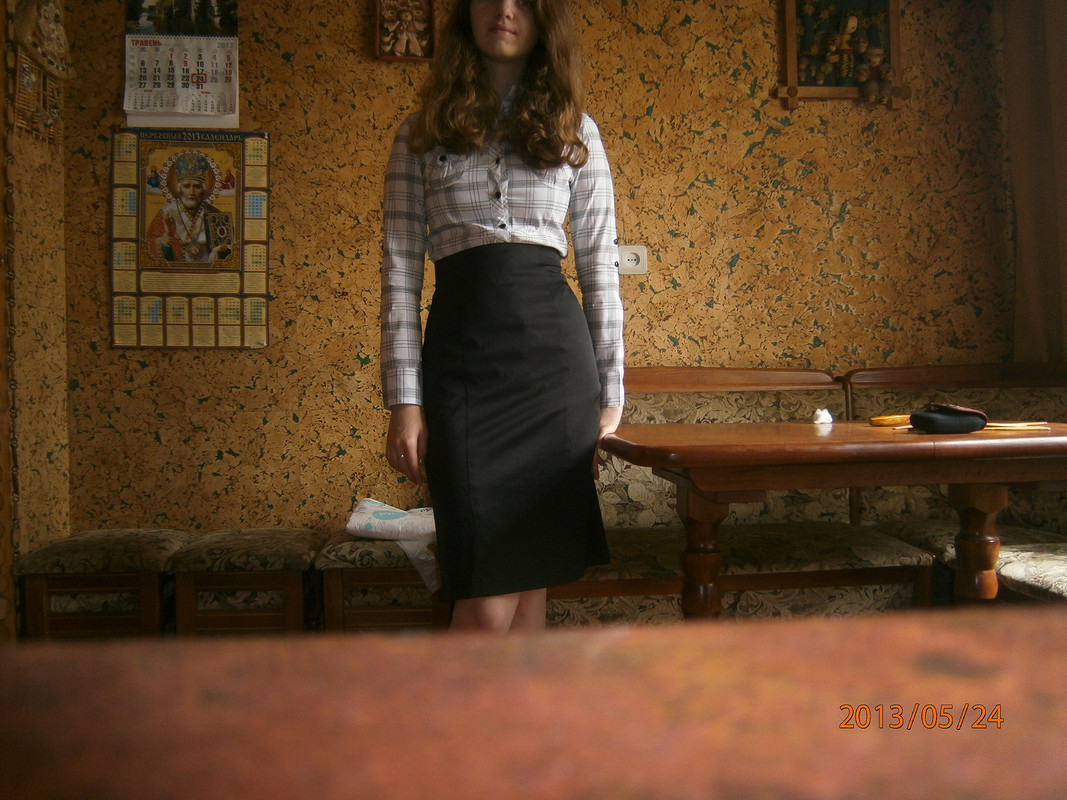 юбка с завышенной талией от Коваленко Яна