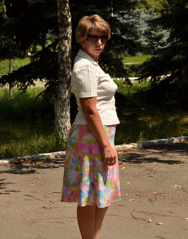 Шифоновая юбка от Елена Балабан