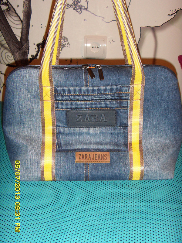 «ZARA»  джинсовая сумка от Oxana Is