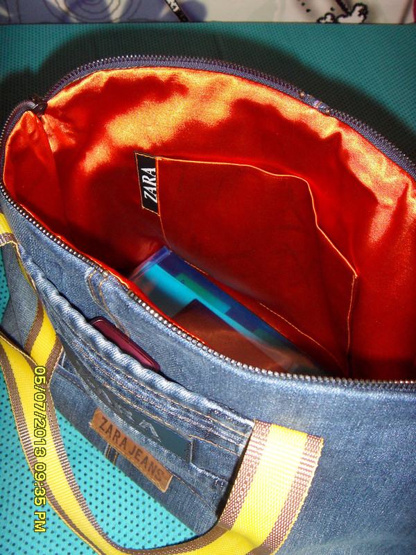 «ZARA»  джинсовая сумка от Oxana Is