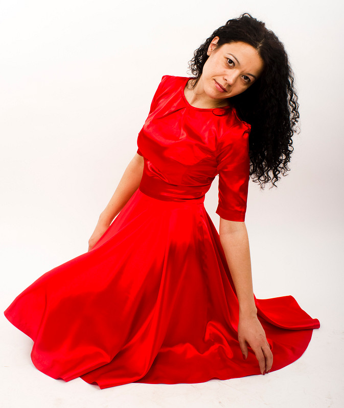 Красное платье для сестренки. от gliana