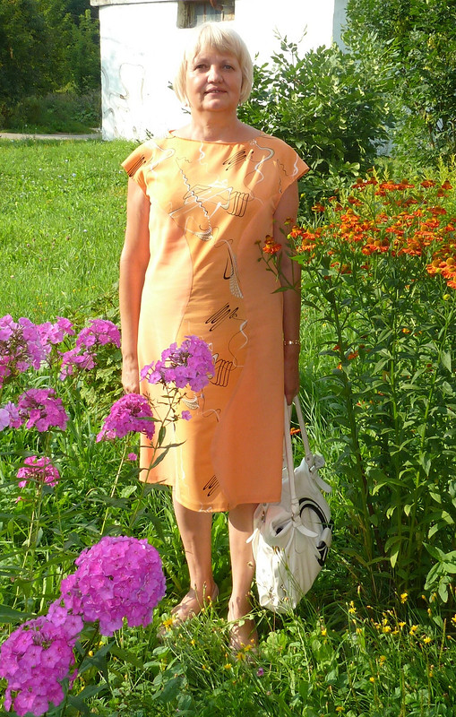 платье «Оранжевое лето» от ресурс