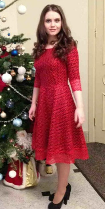 Новогоднее платье для невестки;) от gliana