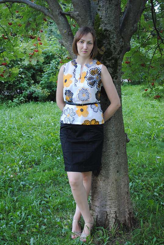 Яркая блузка от Анастасия Морозова