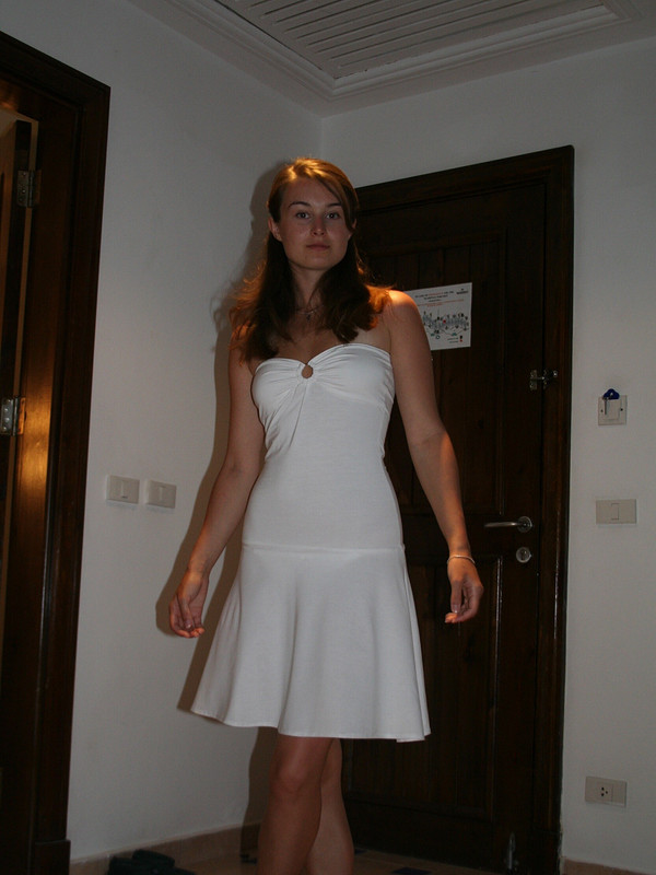 белое платье от ania43