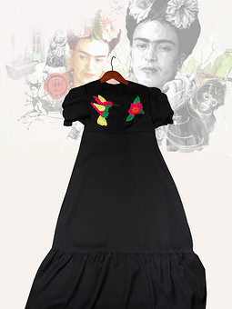 Работа с названием Frida dress - платье для подруги