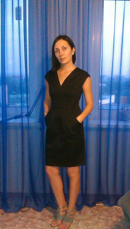 Черное платье от Vasilina Premudraya