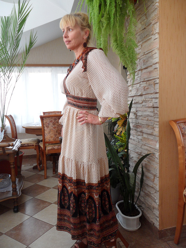 платье из сари - переделка. от Diana L