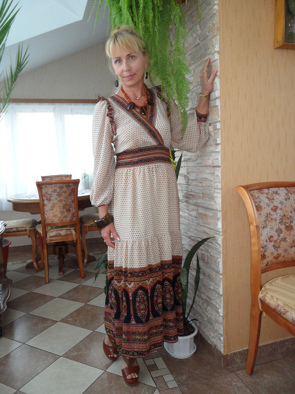 платье из сари - переделка. от Diana L