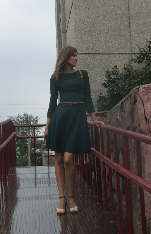 Зеленое платье от Ольга Z