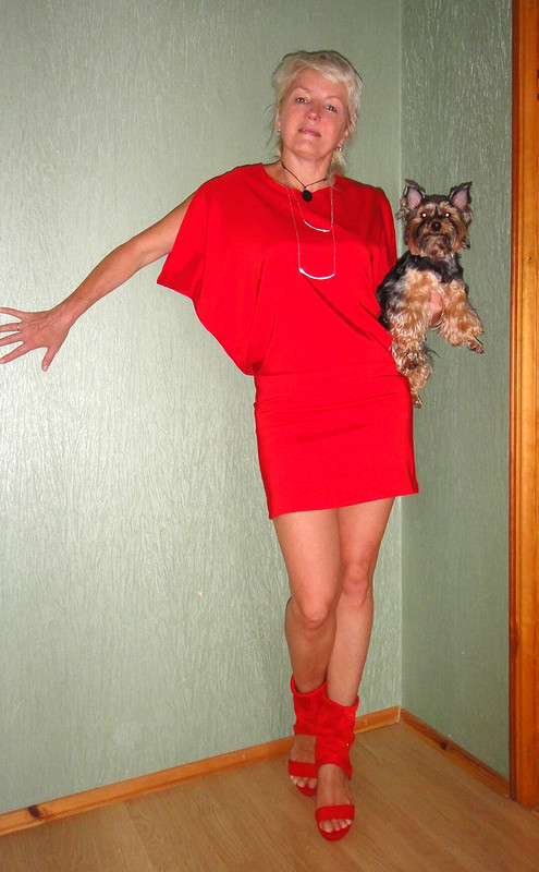 Платье красное от Solveiga62