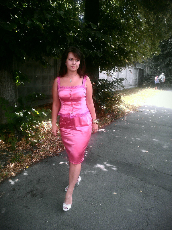 Розовый костюм) от MarinaFranchuk