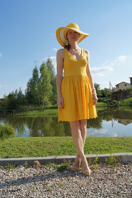Солнечное платье от Элиза