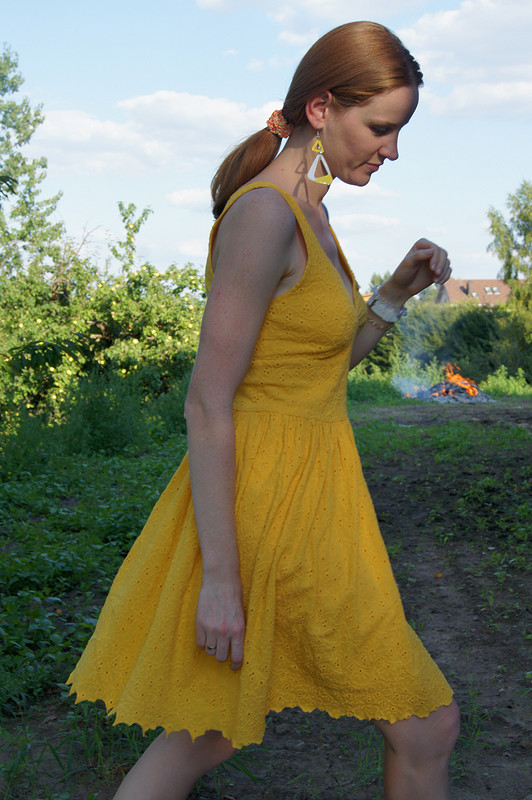 Солнечное платье от Элиза