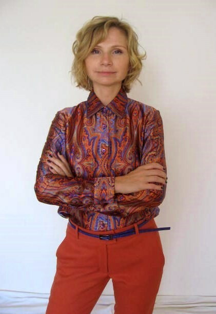 шелковая рубашка от Марина Гаськова