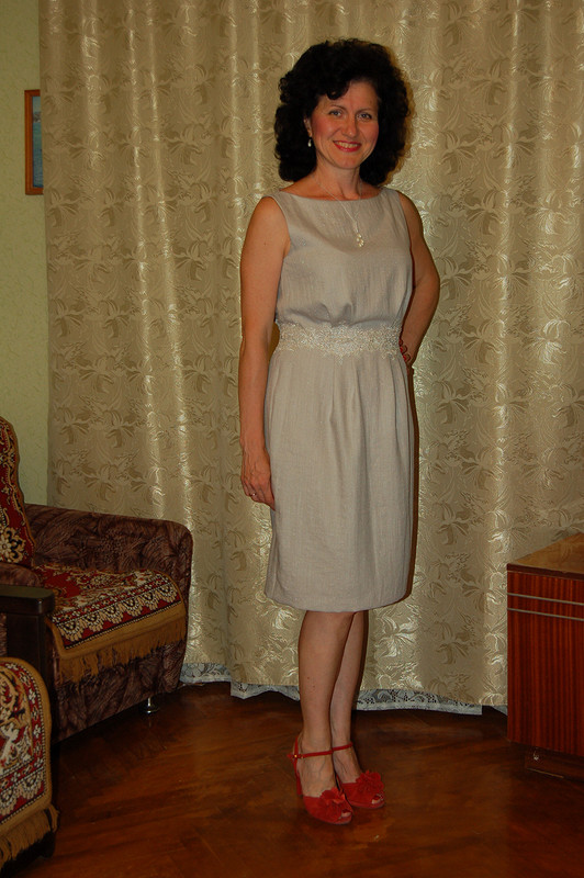 Платье из льна от lady_olya