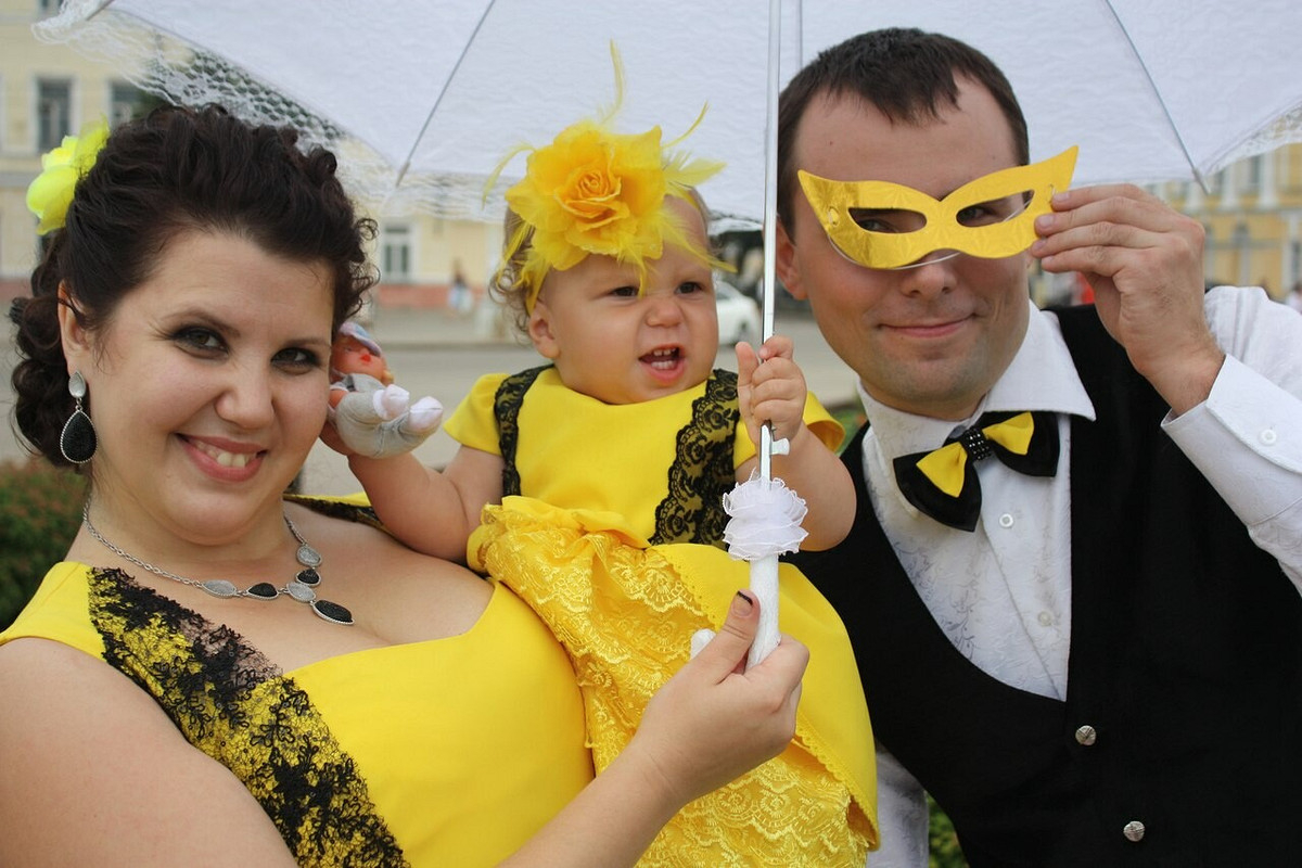 Желтое платье от gilepyz