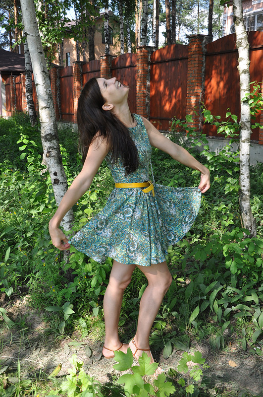 Мое первое платье)) от Okcuta