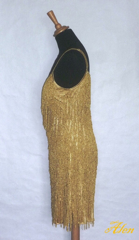Клубное платье Золотая леди от iskushenie