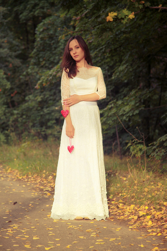 Нежное подвенечное платье от Angelina S