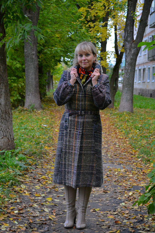 Пальто классика а-ля 60-е от Kristina-T
