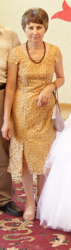 Платье «Золотой гипюр» от MariaSzabo