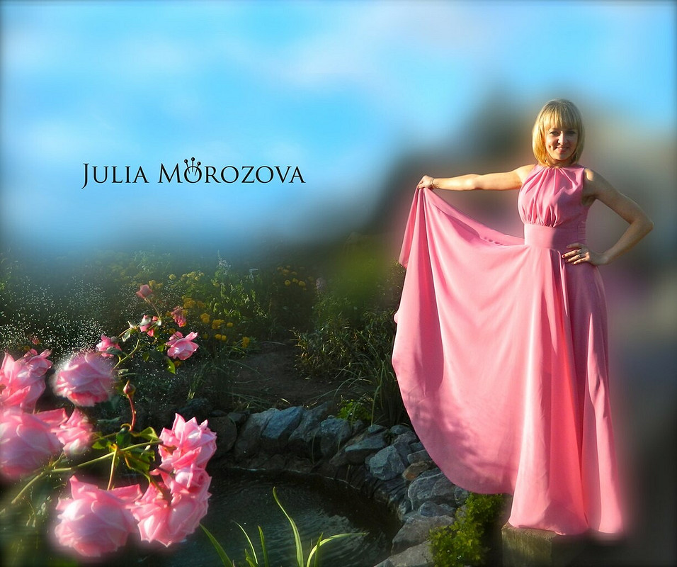 Вся нежность розового! от Julie Morozowa 