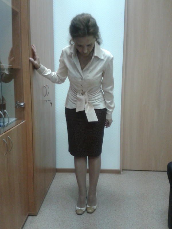 Блуза и юбка жаккард от Marianna_35