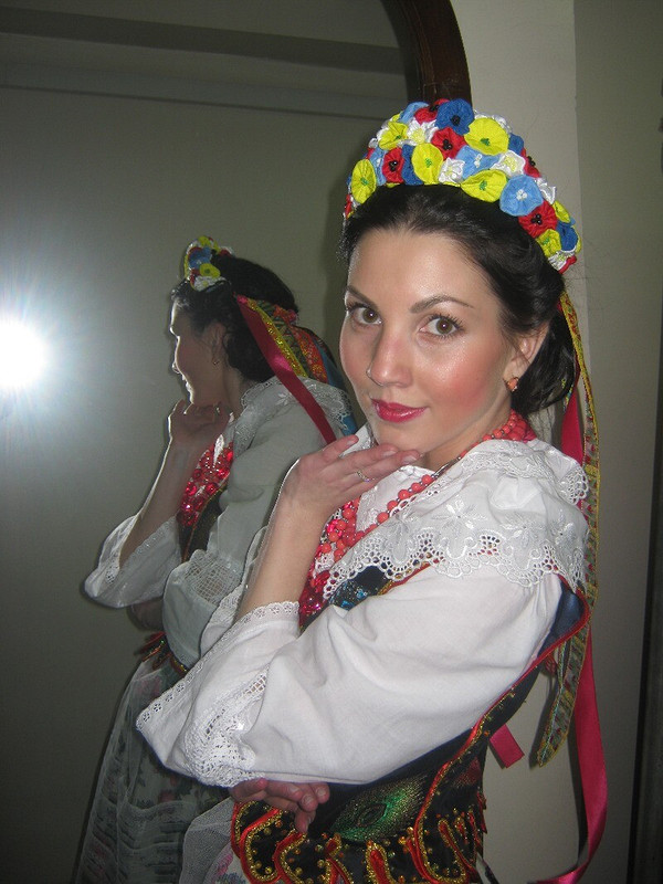 Девичий головной убор «Венок» Краковского восточного костюма от oxana812