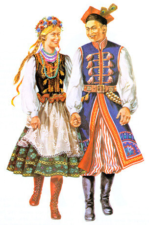 Девичий головной убор «Венок» Краковского восточного костюма от oxana812