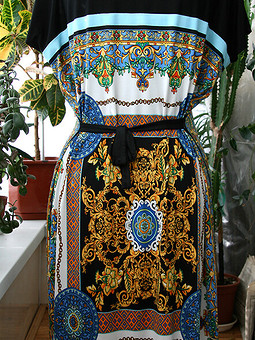 Платье балахончик
