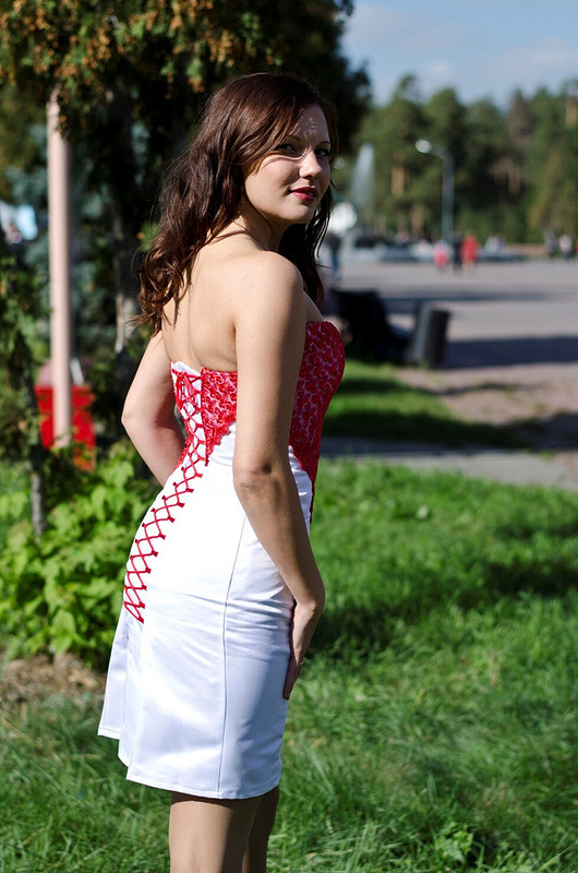 маленькое белое платье от _НастЁна_