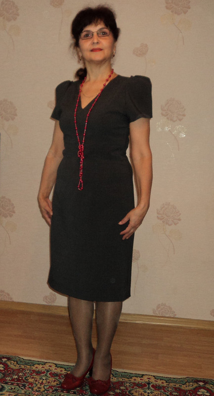 Мое СЕРОЕ платье от Салихова Лиля Маратовна