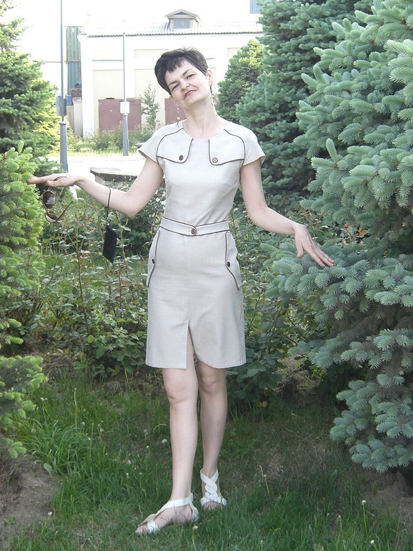 платье спортивного стиля от сима_юрьевна