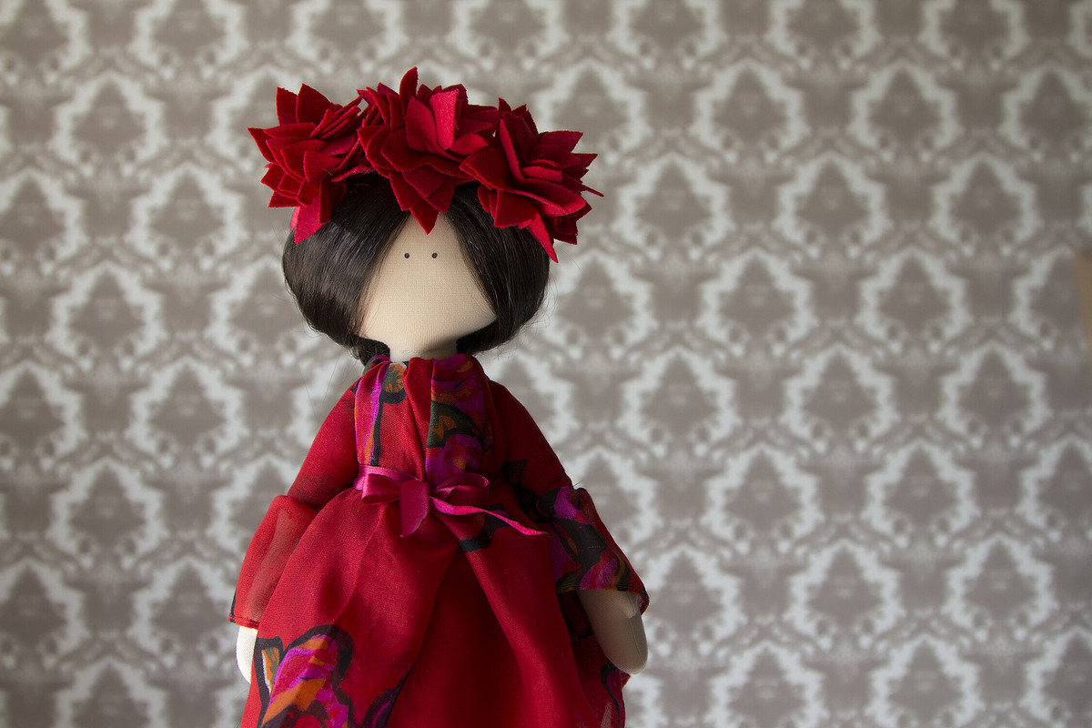 Текстильная куколка от ВикторияАлександрова
