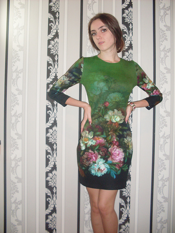 платье из «ткани для водолазов»))) от CosAliona