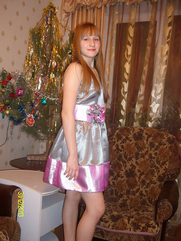 Новогоднее платье от Nadine-Voronesh