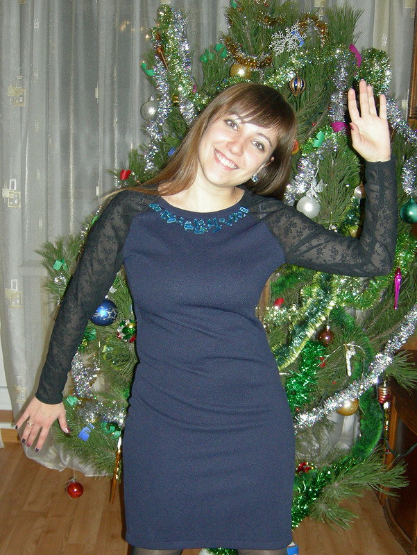 Мое синее платье от Ксения Т