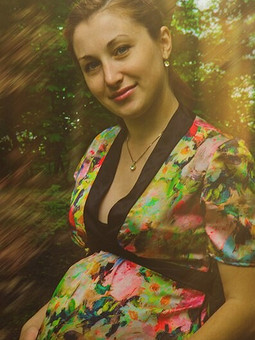 Работа с названием Платье для беременной подружки)))