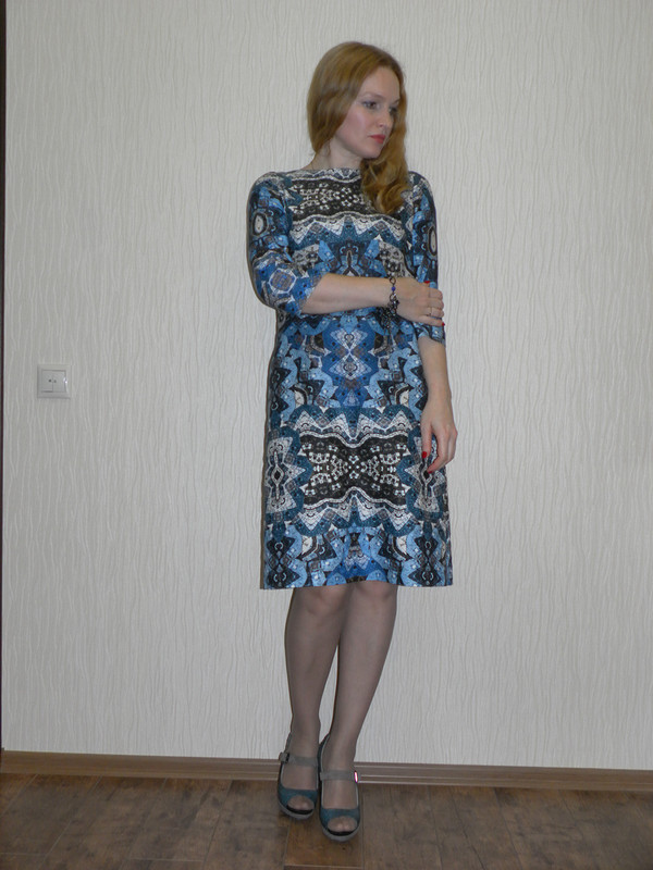 Калейдоскопное платье от Elena Leo